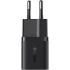 Baseus GaN5 Fast Charger (mini) 1C 25W EU Cluster Supports PPS, PD 3.0, QC 3.0 - Black